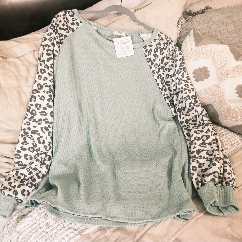Long sleeve boutique top